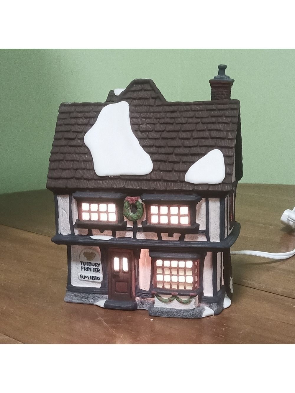 Department 56, Dickens Village Series, Tutbury Printer - Picture 5 of 6